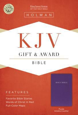 KJV Gift & Award Bible, Purple Imitation Leather