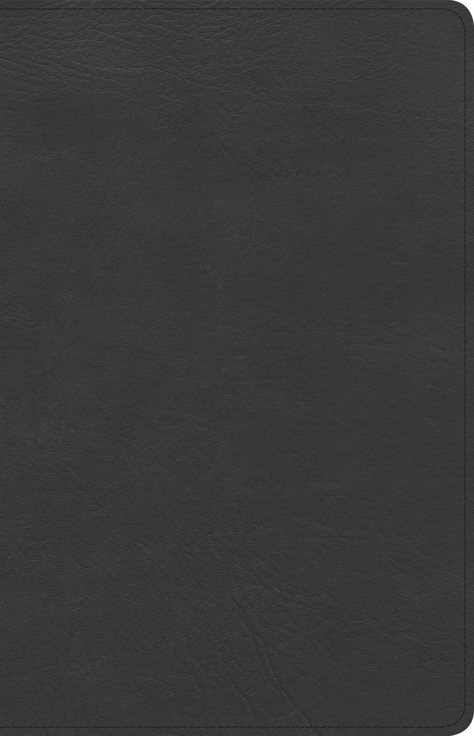KJV UltraThin Reference Bible, Black Genuine Leather