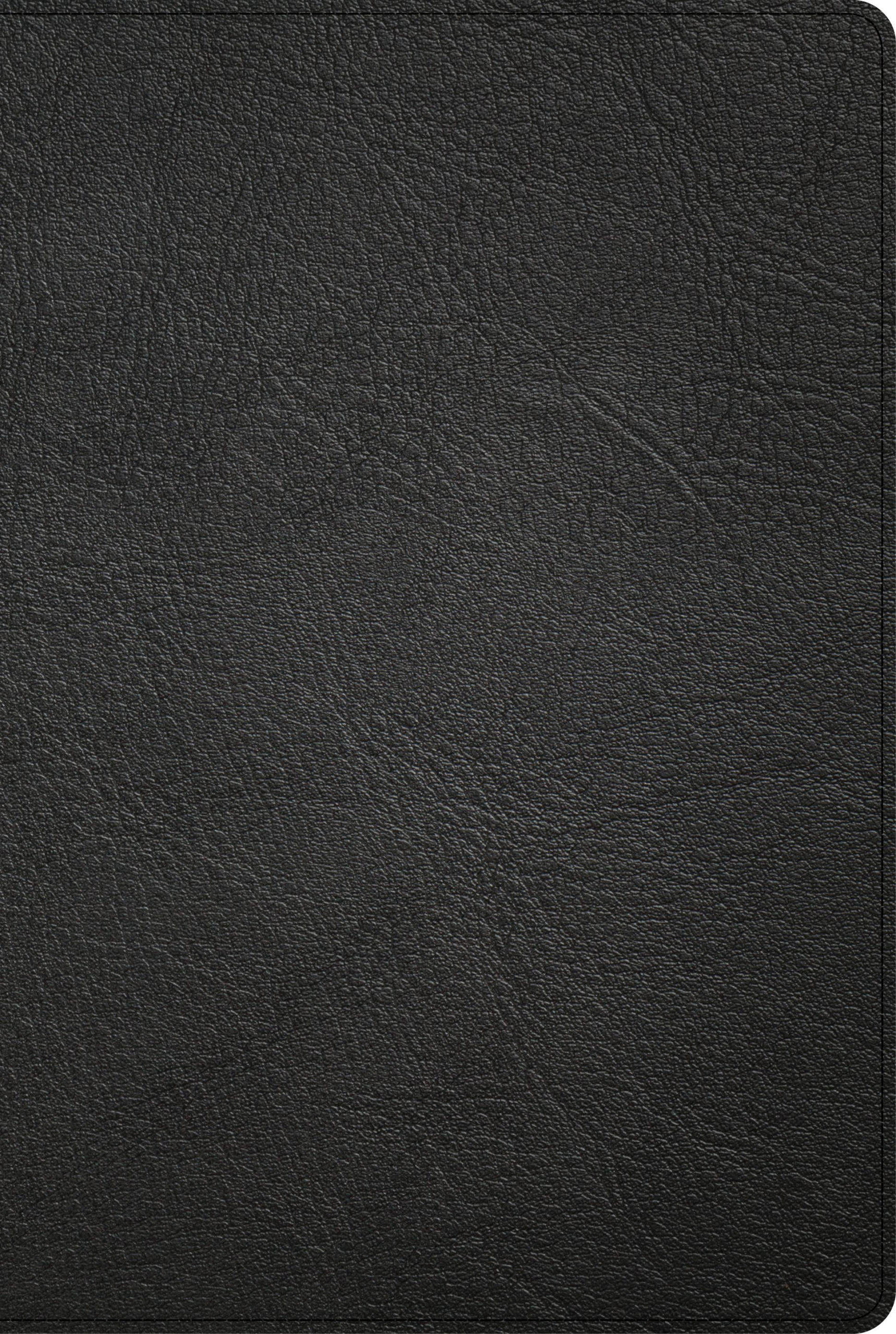 KJV Pastor’s Bible, Black Genuine Leather