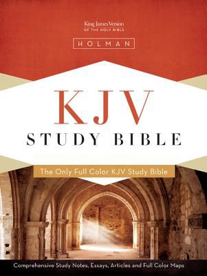 KJV Study Bible, Black Genuine Leather Indexed