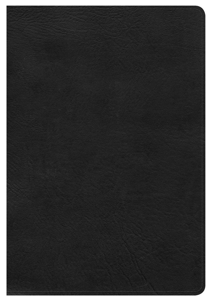 KJV Large Print Ultrathin Reference Bible, Black LeatherTouch, Indexed