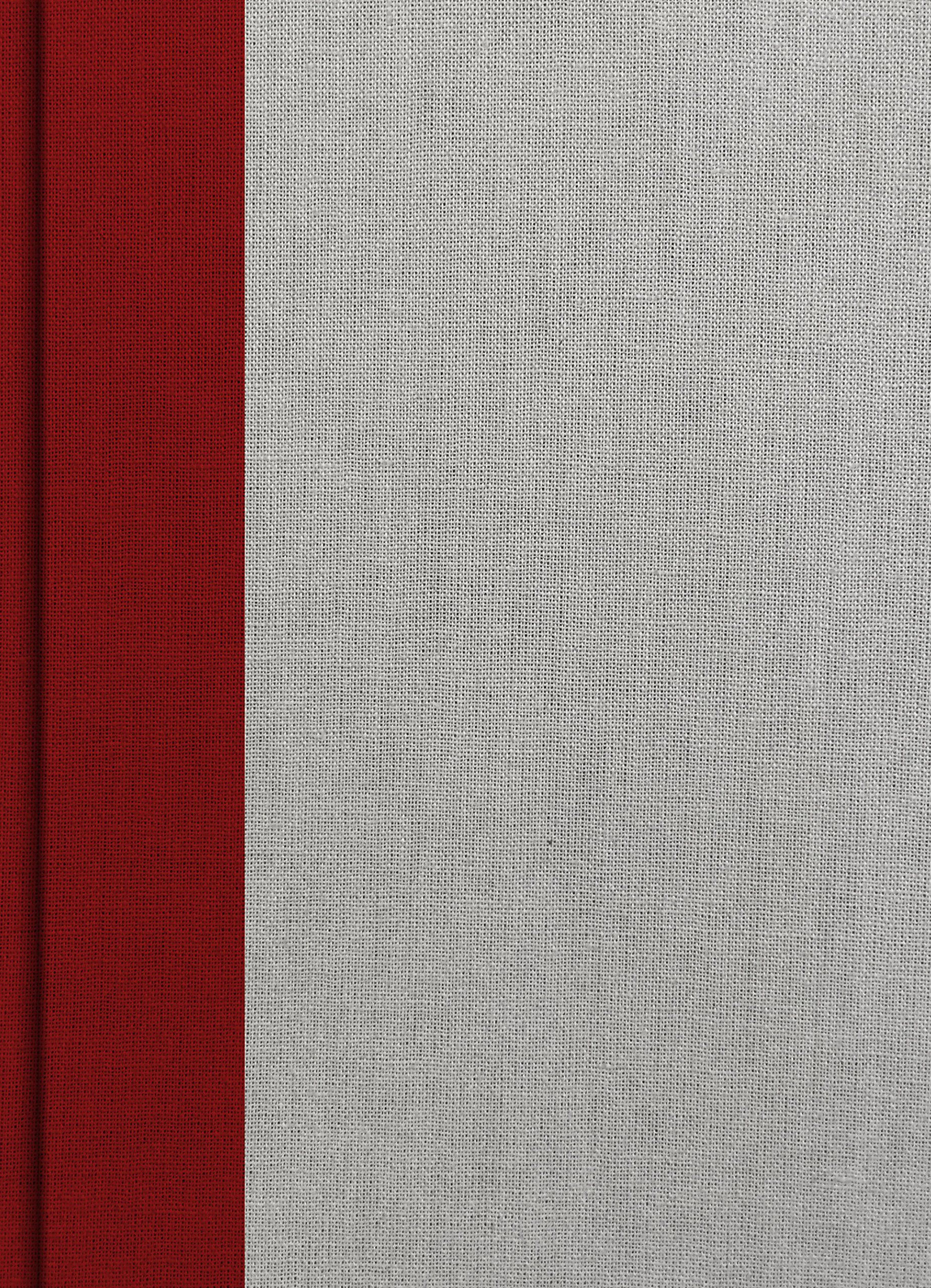 KJV Study Bible, Crimson/Gray Cloth Over Board