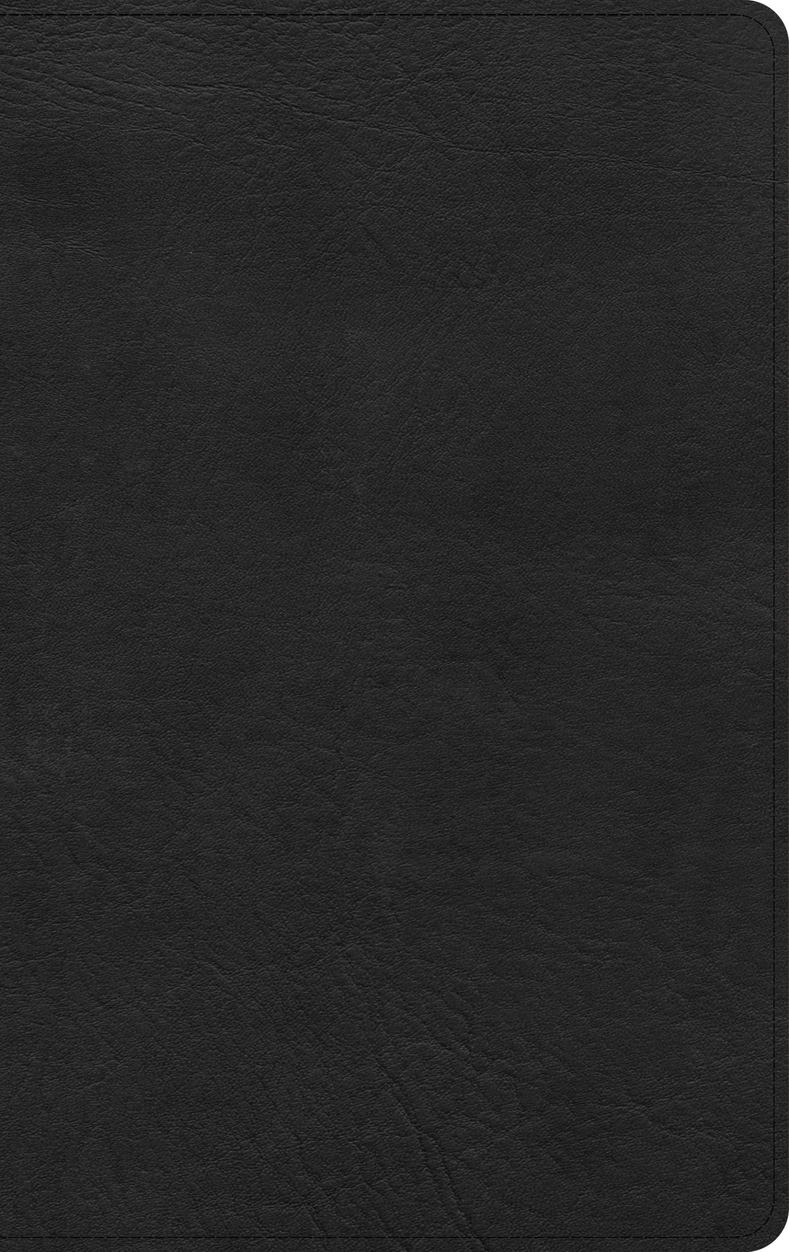 KJV Ultrathin Bible, Black LeatherTouch, Indexed