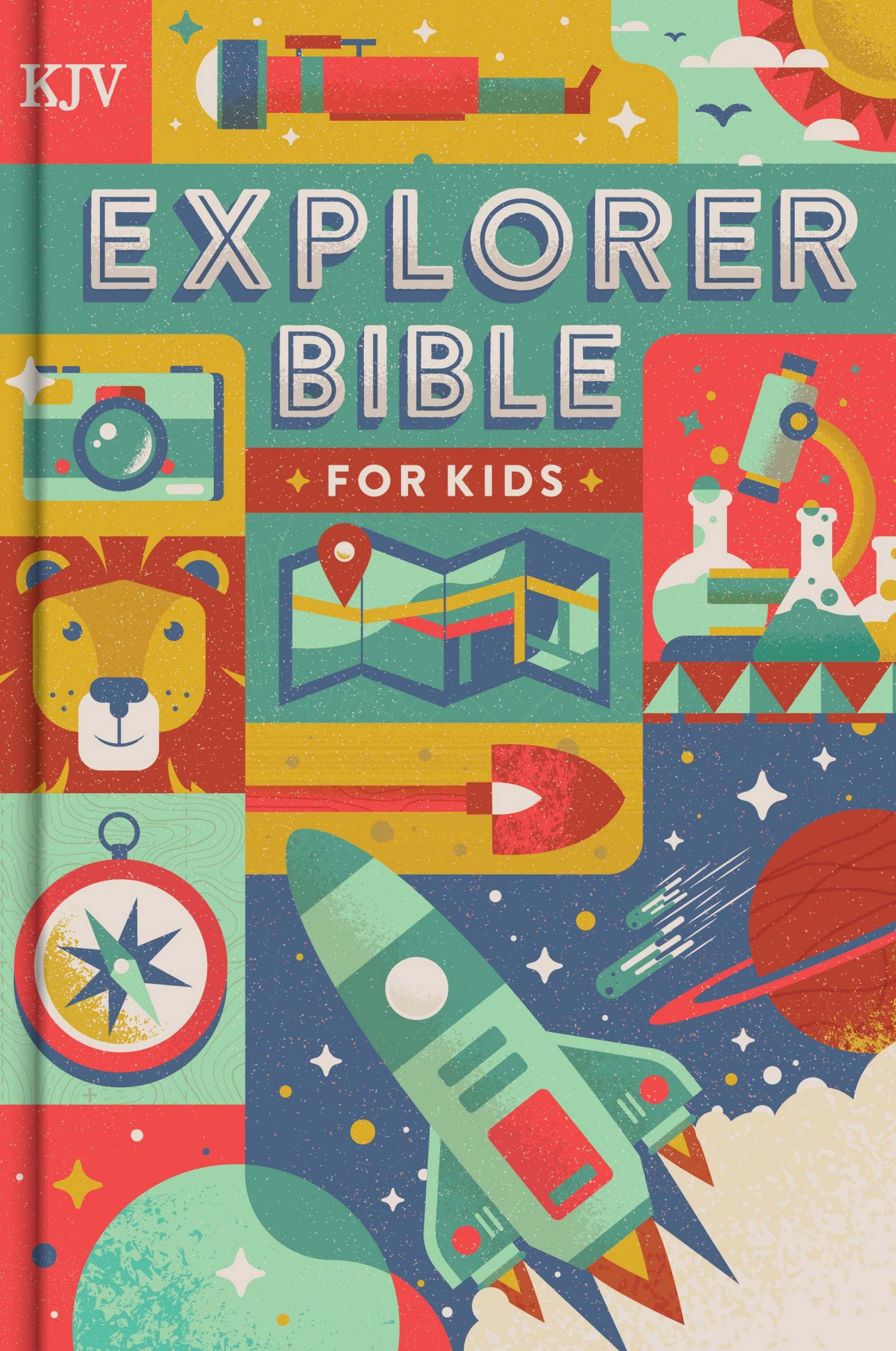 KJV Explorer Bible for Kids, Hardcover