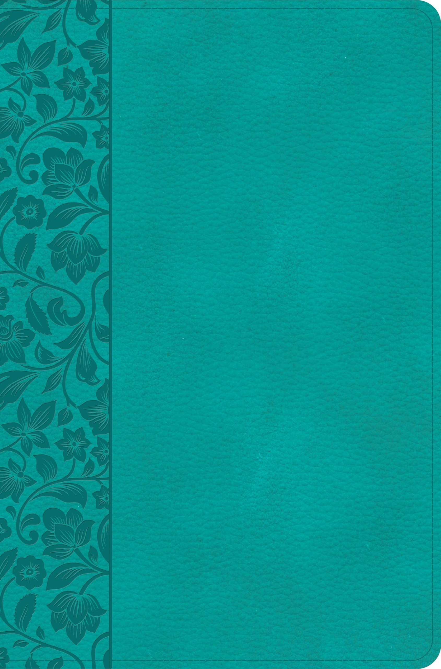 KJV Giant Print Reference Bible, Teal LeatherTouch, Indexed