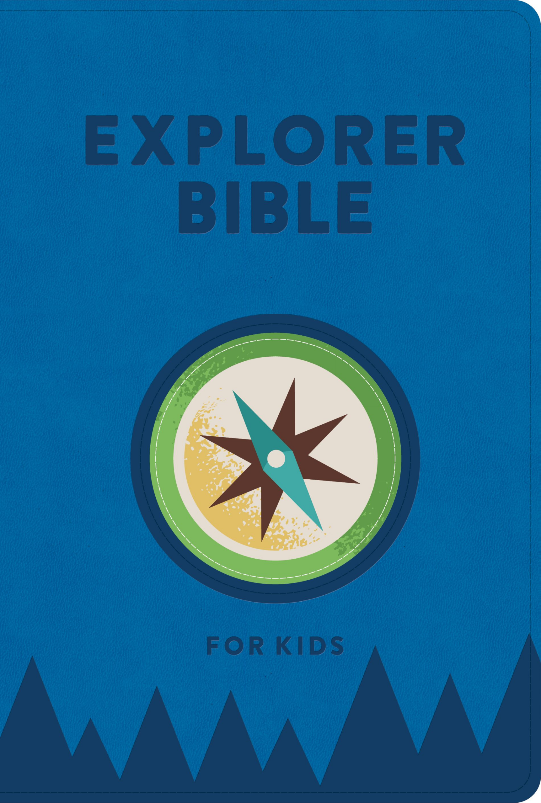 KJV Explorer Bible for Kids, Royal Blue LeatherTouch